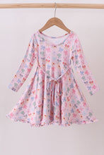 Load image into Gallery viewer, Premium whimsical bows bamboo dress
