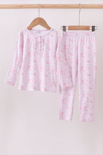 Load image into Gallery viewer, Premium pink boots bamboo pants set
