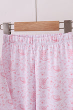 Load image into Gallery viewer, Premium pink boots bamboo pants set
