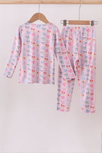 Load image into Gallery viewer, Premium whimsical bows bamboo pants set

