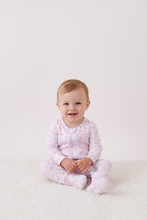 Load image into Gallery viewer, Premium tiny bow delight ruffle bamboo romper
