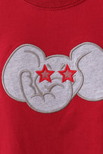 Load image into Gallery viewer, Premium Maroon Alabama elephant applique top
