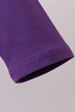 Load image into Gallery viewer, Premium Purple LSU tiger applique top
