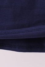 Load image into Gallery viewer, Premium Navy Auburn tiger applique top
