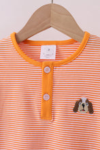 Load image into Gallery viewer, Premium Orange Tennessee puppy stripe pants set
