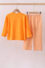 Load image into Gallery viewer, Premium Orange Tennessee football embroidery gingham pants set
