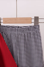 Load image into Gallery viewer, Premium Maroon Alabama elephant football embroidery gingham pants set
