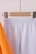 Load image into Gallery viewer, Premium Orange Tennessee puppy football embroidery pants set
