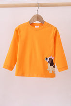 Load image into Gallery viewer, Premium Orange Tennessee puppy embroidery top
