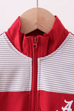 Load image into Gallery viewer, Premium Maroon Alabama embroiderytop
