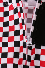 Load image into Gallery viewer, Checkered Georgia half zipper pullover top
