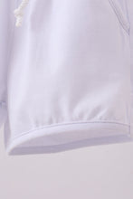 Load image into Gallery viewer, Premium White drawstring shorts
