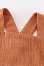 Load image into Gallery viewer, Premium Caramel muslin boy bubble

