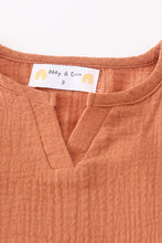 Load image into Gallery viewer, Premium Caramel muslin boy set
