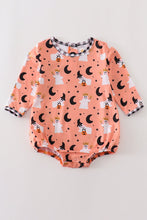 Load image into Gallery viewer, Premium Orange halloween ghost baby bubble
