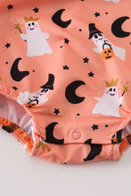 Load image into Gallery viewer, Premium Orange halloween ghost baby bubble
