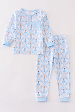 Load image into Gallery viewer, Premium Blue nutcracker boy pajama set
