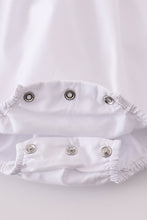 Load image into Gallery viewer, Premium white valentine heart embroidery girl bubble
