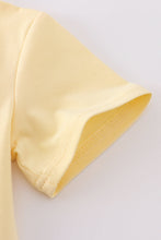 Load image into Gallery viewer, Premium Mustard bunny egg embroidery top
