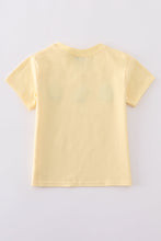 Load image into Gallery viewer, Premium Mustard bunny egg embroidery top
