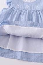 Load image into Gallery viewer, Premium Blue cross embroidery set
