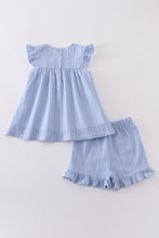 Load image into Gallery viewer, Premium Blue cross embroidery set
