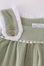 Load image into Gallery viewer, Premium sage ruffle pants set
