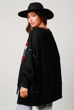 Load image into Gallery viewer, Black sequins nutcracker  sweatshirt for adult
