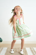 Load image into Gallery viewer, Platinum star print strap dress
