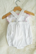 Load image into Gallery viewer, White character ruffle bubble
