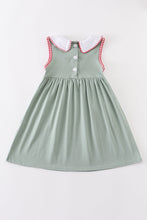Load image into Gallery viewer, Sage farm french knot dress
