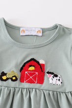 Load image into Gallery viewer, Sage farm french knot girl set
