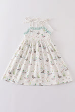 Load image into Gallery viewer, Sage duck strap dress
