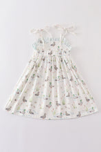 Load image into Gallery viewer, Sage duck strap dress

