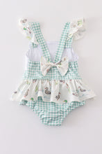 Load image into Gallery viewer, Sage duck girl swimsuit
