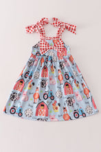 Load image into Gallery viewer, Farm animal strap dress
