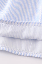 Load image into Gallery viewer, Pink stripe seersucker dress
