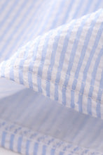 Load image into Gallery viewer, Pink stripe seersucker dress
