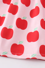 Load image into Gallery viewer, Blue apple dot ruffle dress
