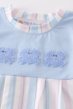 Load image into Gallery viewer, Crab french knot stripe boy bubble
