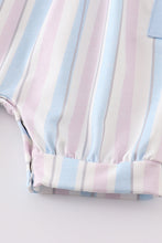 Load image into Gallery viewer, Crab french knot stripe boy bubble
