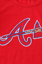 Load image into Gallery viewer, Atlanta Baseball Applique Short Set
