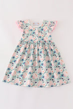 Load image into Gallery viewer, Green garden serenity print dress
