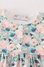 Load image into Gallery viewer, Green garden serenity print dress
