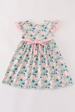 Load image into Gallery viewer, Green garden serenity print dress
