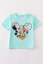 Load image into Gallery viewer, Mint character mom&amp;me top
