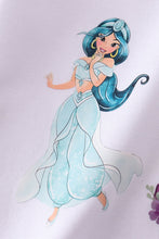 Load image into Gallery viewer, Mint princess bow print girl top
