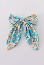 Load image into Gallery viewer, Blue aqua meadow girl sailor bow

