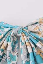 Load image into Gallery viewer, Blue aqua meadow girl sailor bow
