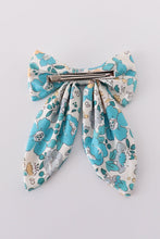 Load image into Gallery viewer, Blue aqua meadow girl sailor bow
